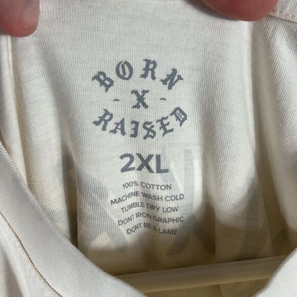 🔥 BORN X RAISED BXR Los Angeles Skateboard Skate Tee Sz 2XL -PERFECT Worn Once - Picture 6 of 6